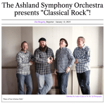 The Ashland Symphony Orchestra presents “Classical Rock”!
